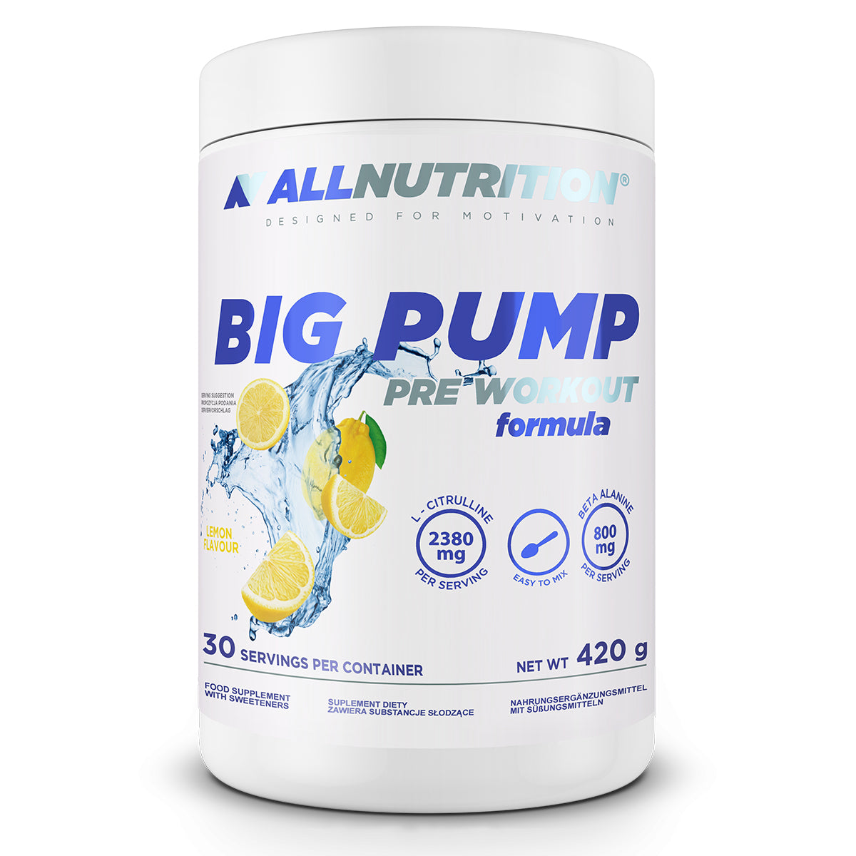 All Nutrition - Big Pump | 30 Servings