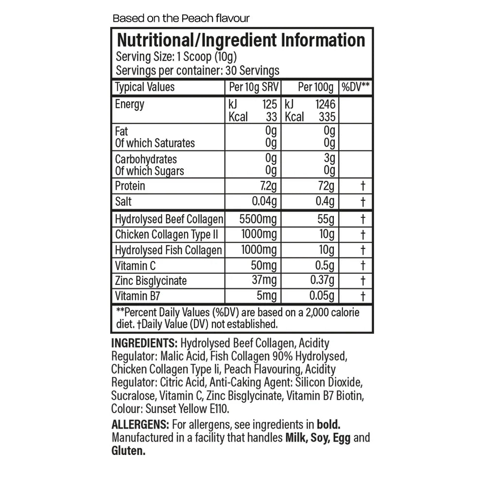 TrainedbyJp - Collagen | 30 Servings