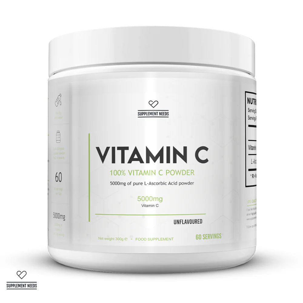 Supplement Needs - Vitamin C Powder | 60 Servings