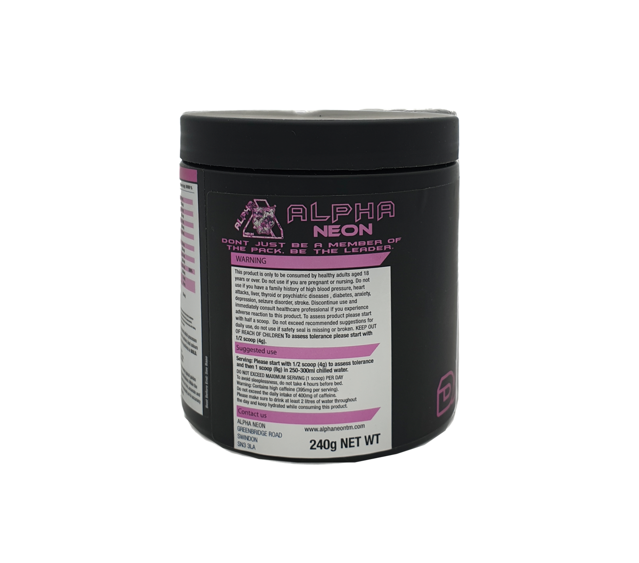 Alpha Neon DarkShred – 240g | 30 Servings - Gym Beast