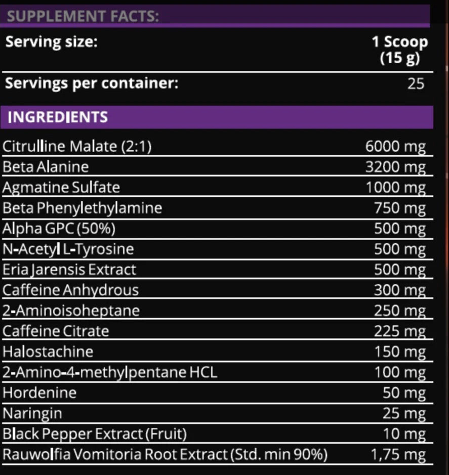 Dark Labs - Crack Barbarian Edition l 25 Servings