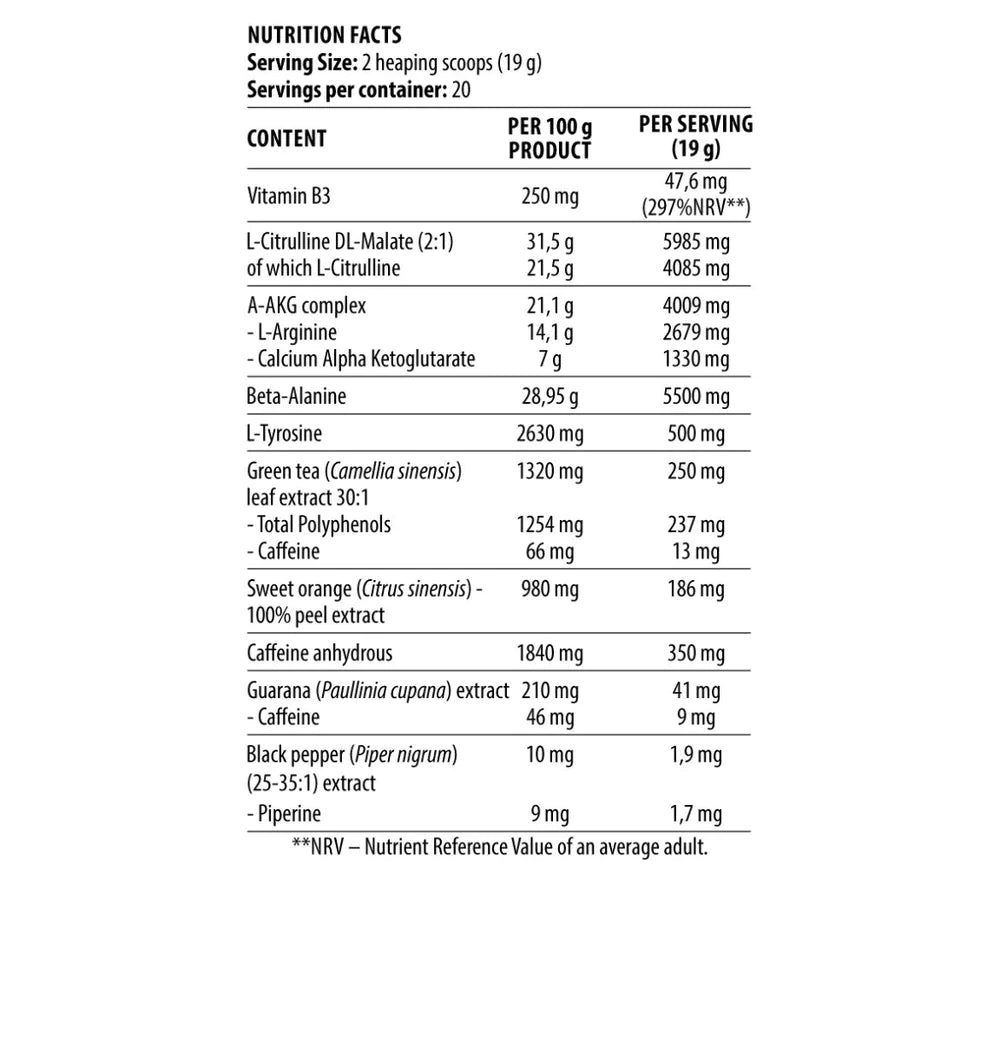 DY Nutrition - Blood and Guts | 20 Servings