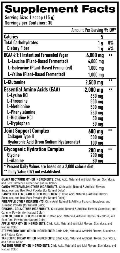 1Up - Bcaa + Glutamine + Joint Support | 30 Servings