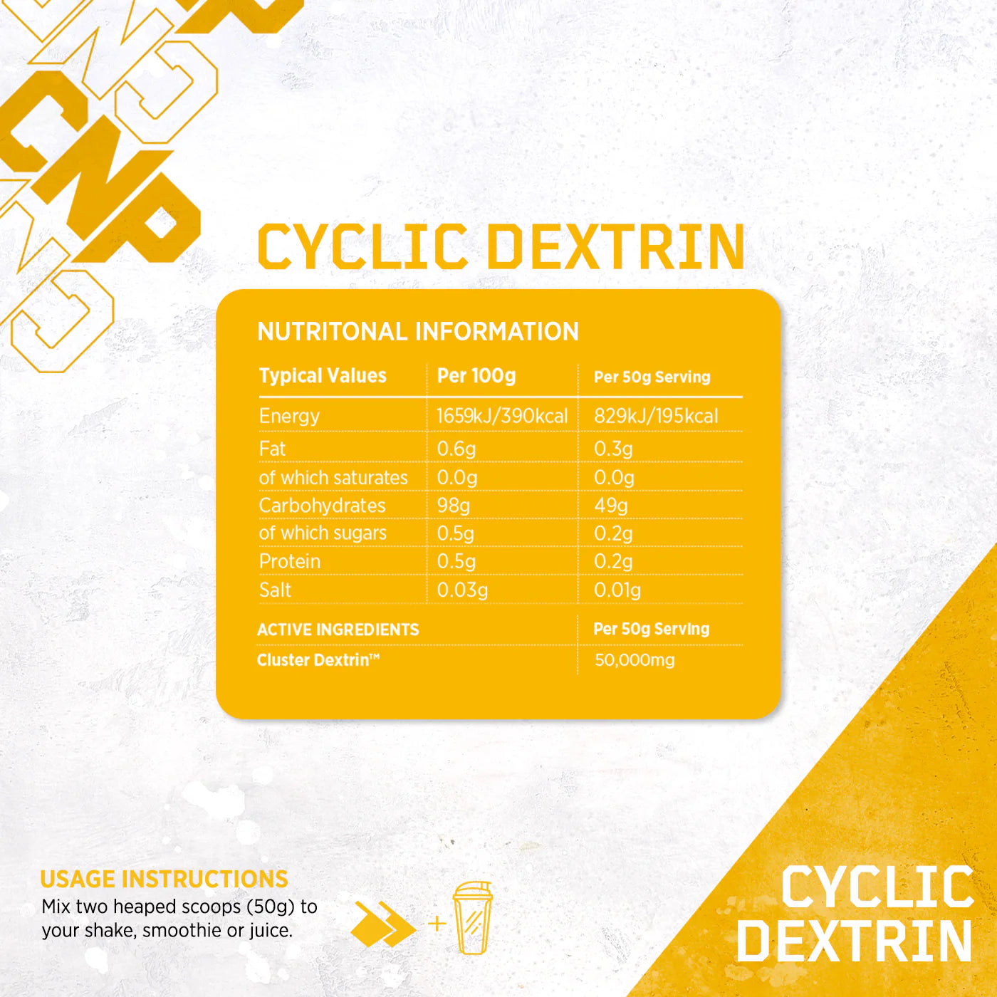 CNP - Cyclic Dextrin | 20 Servings