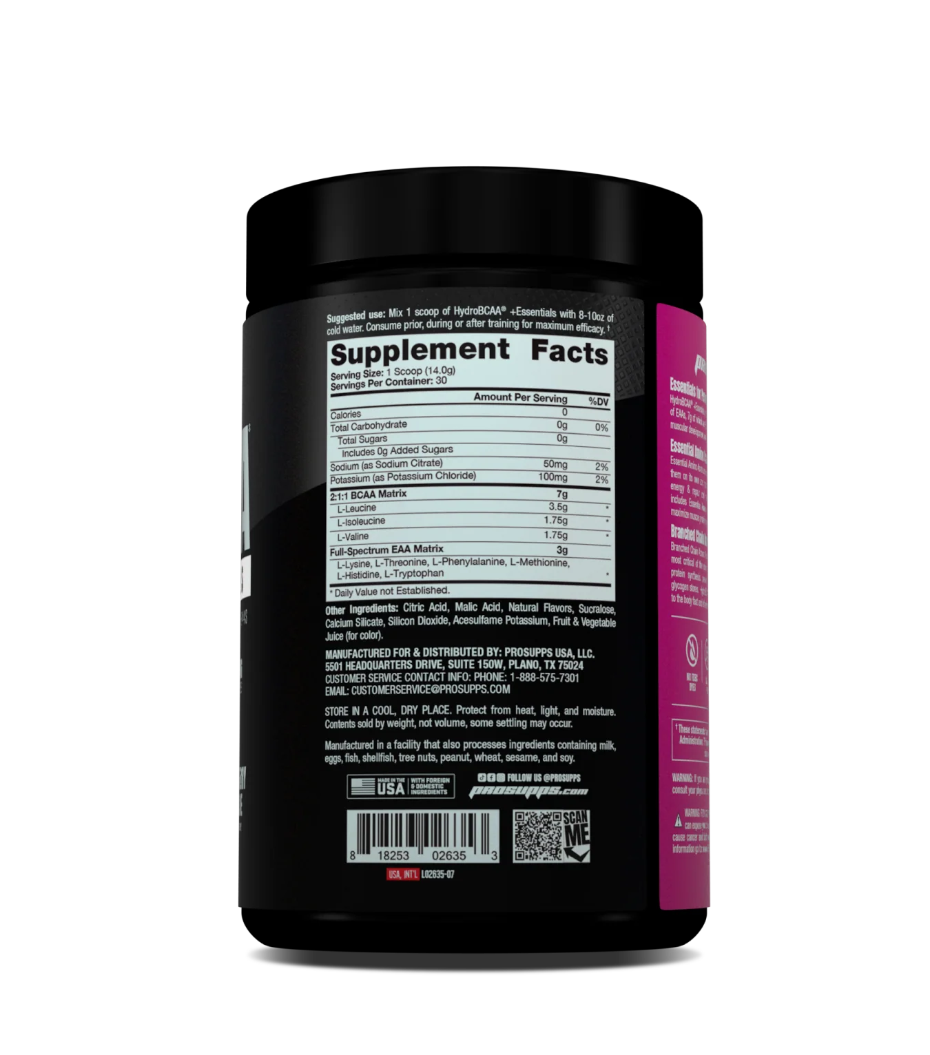 Pro Supps: Hydro BCAA | 30 Servings