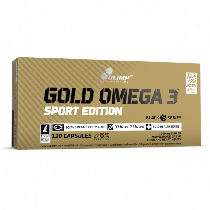 GOLD OMEGA - 3 SPORT EDITION | 120 Capsules