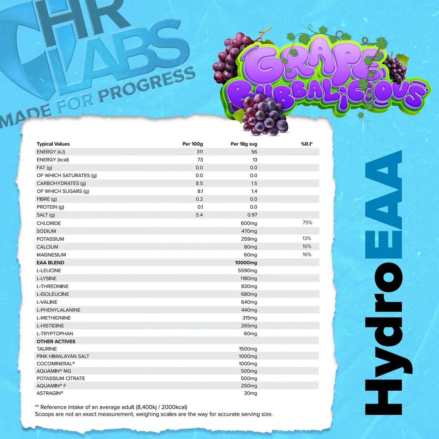 HR Labs - HydroEAA | 30 Servings