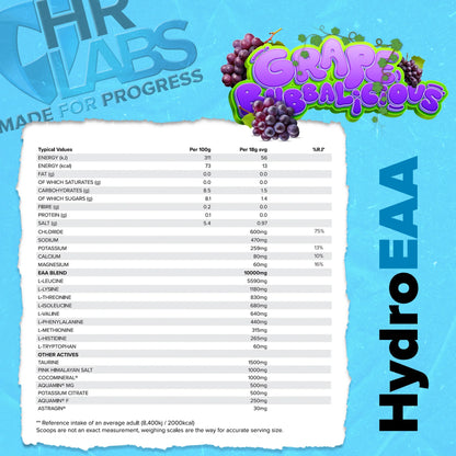 HR Labs - HydroEAA | 30 Servings