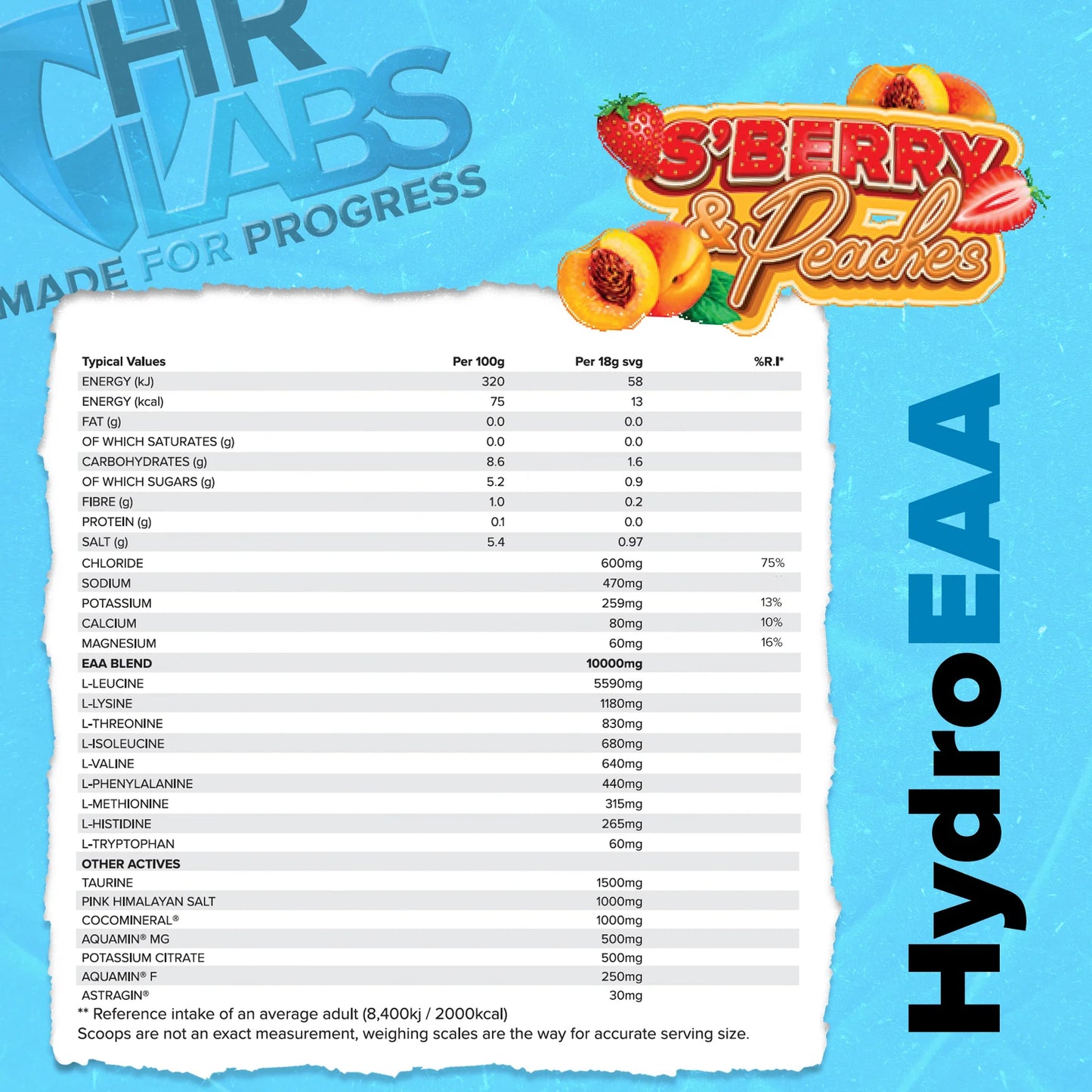 HR Labs - HydroEAA | 30 Servings