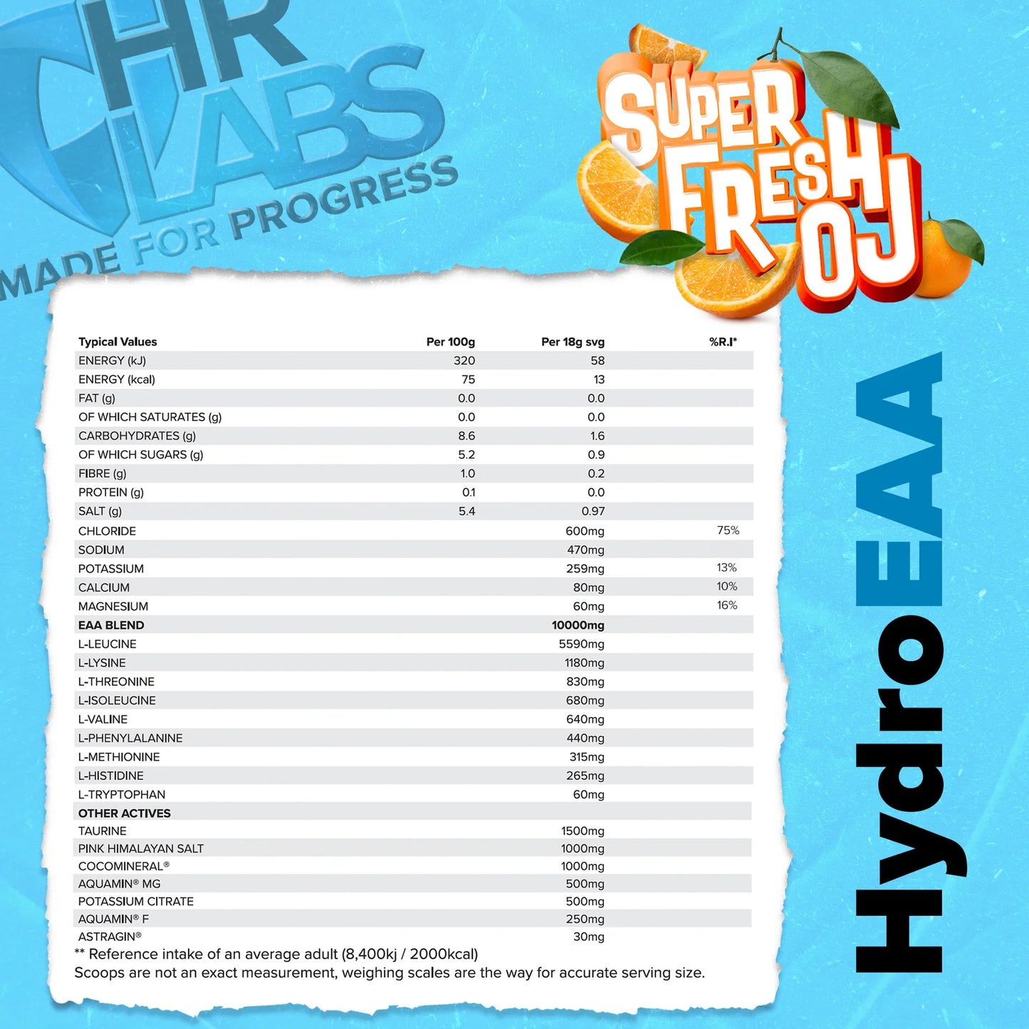 HR Labs - HydroEAA | 30 Servings