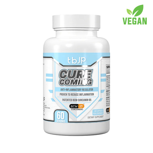 TrainedbyJP Nutrition - Cure-Coming | 60 Servings - Gym Beast