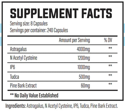 TrainedbyJP Nutrition - Vital Support | 240 Capsules