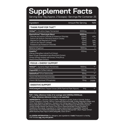 Thank Pump For That - NON STIM