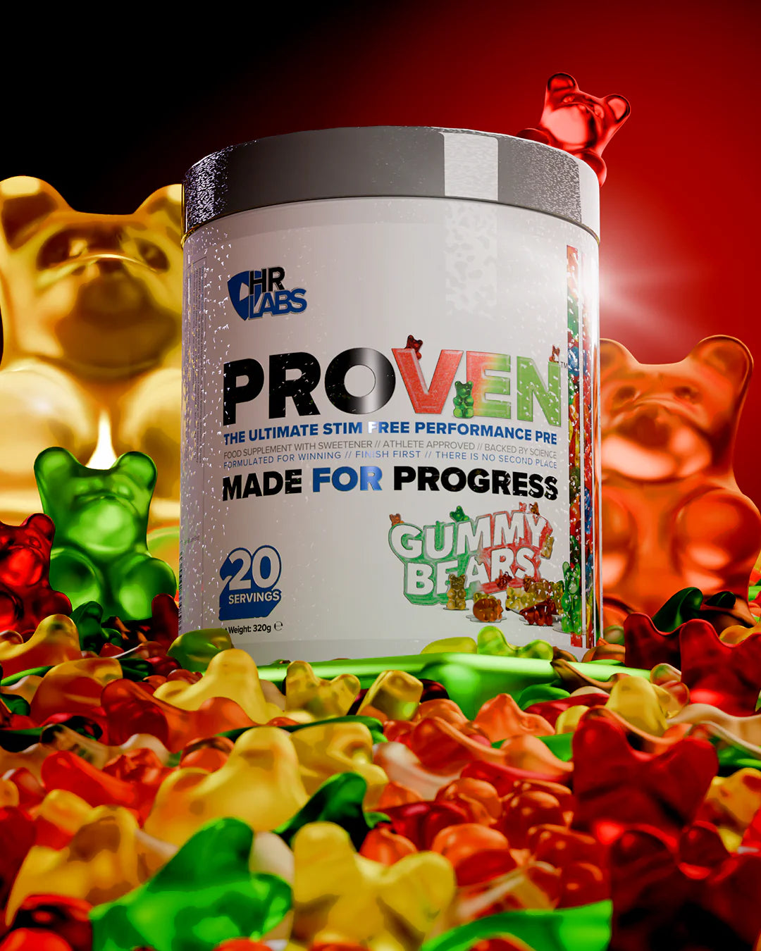 PROVEN™
THE ULTIMATE STIM FREE PERFORMANCE PRE