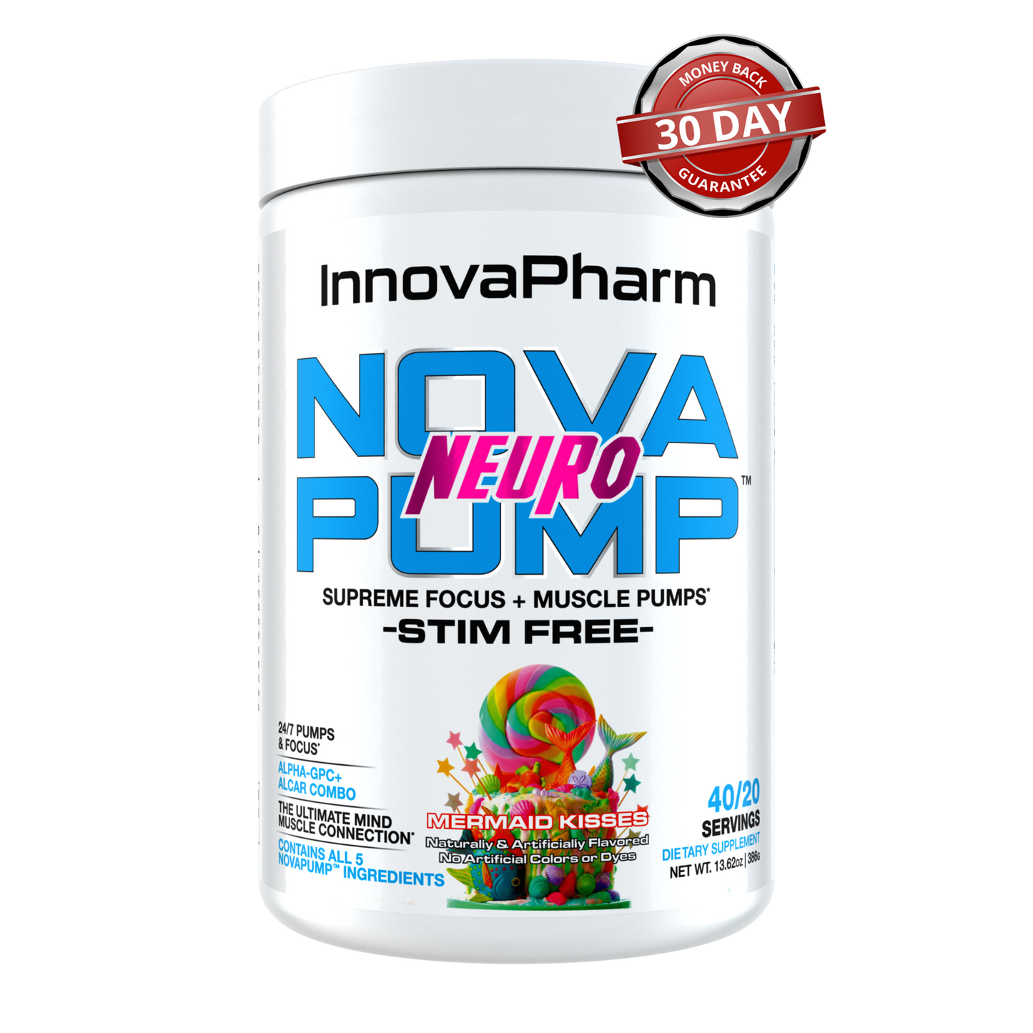 InnovaPharm - NovaPump Neuro | 40/20 Servings