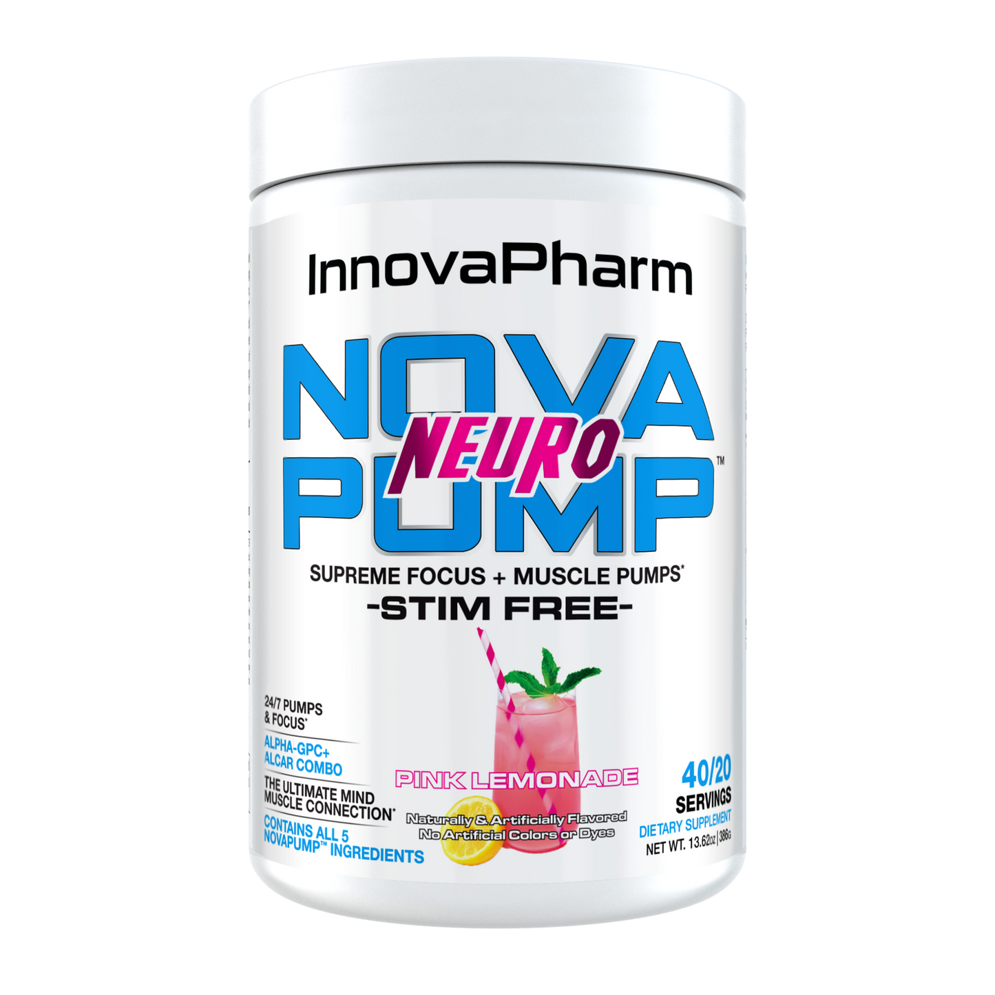 InnovaPharm - NovaPump Neuro | 40/20 Servings