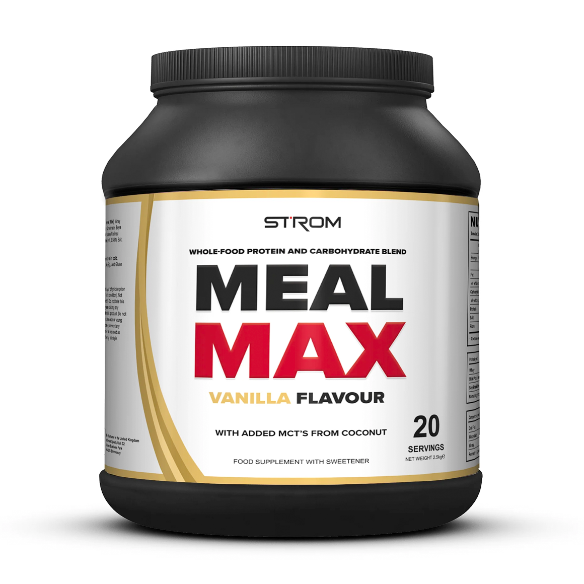 Strom Sports MealMax Protein & Carbohydrate Blend