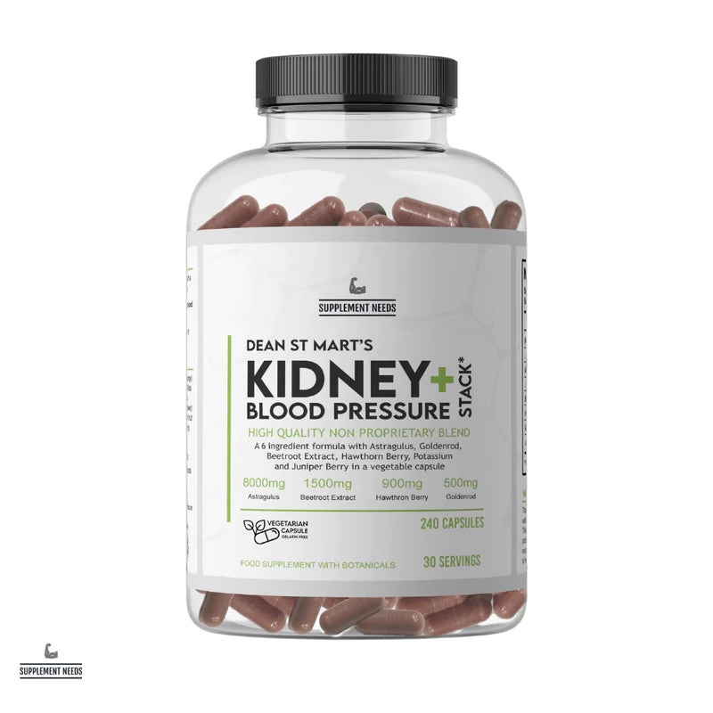 SUPPLEMENT NEEDS - KIDNEY AND BLOOD PRESSURE STACK l 240 CAPSULES