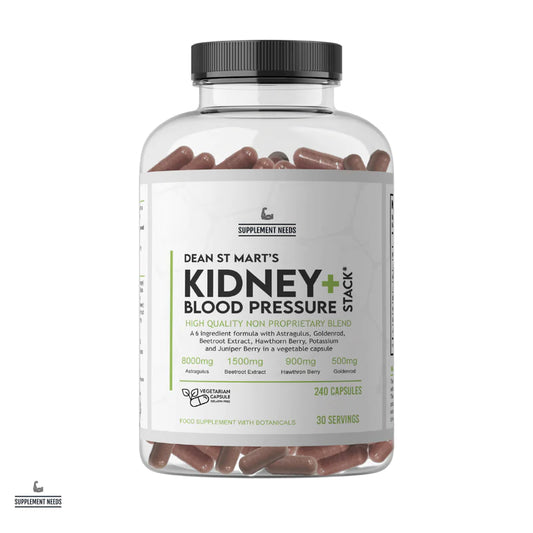 SUPPLEMENT NEEDS KIDNEY AND BLOOD PRESSURE STACK - 240 CAPSULES