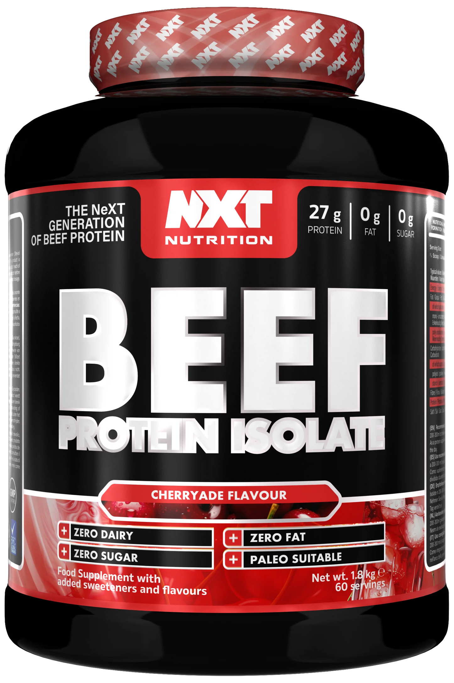 NXT - Beef Isolate | 60 Servings