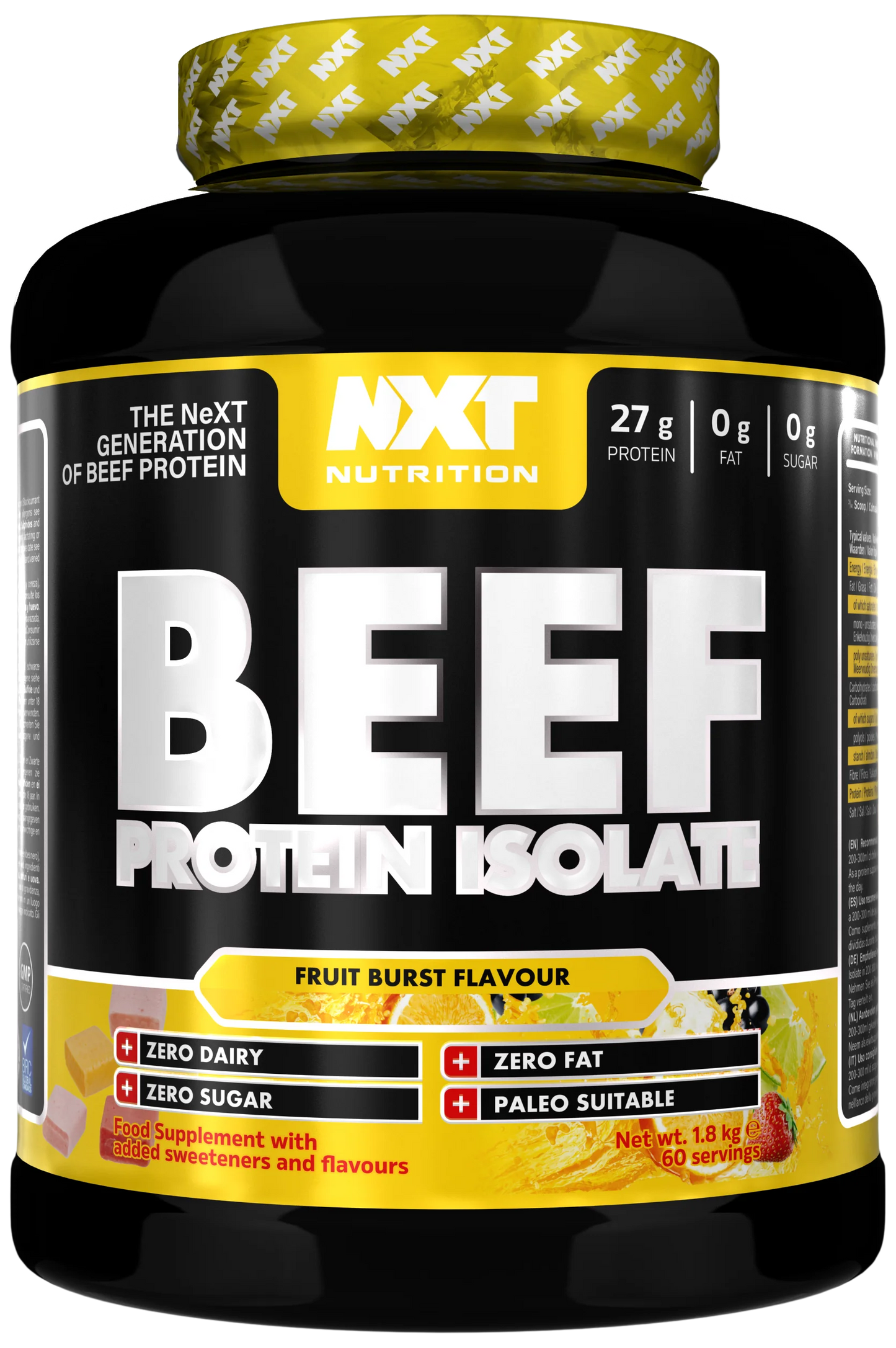 NXT - Beef Isolate | 60 Servings