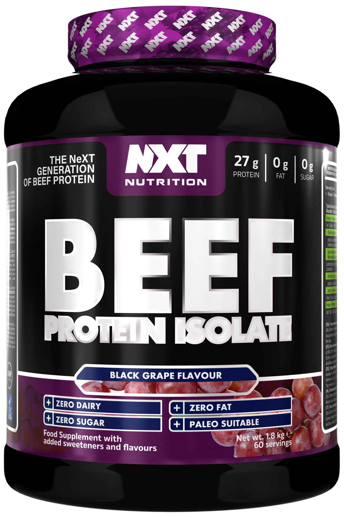 NXT - Beef Isolate | 60 Servings