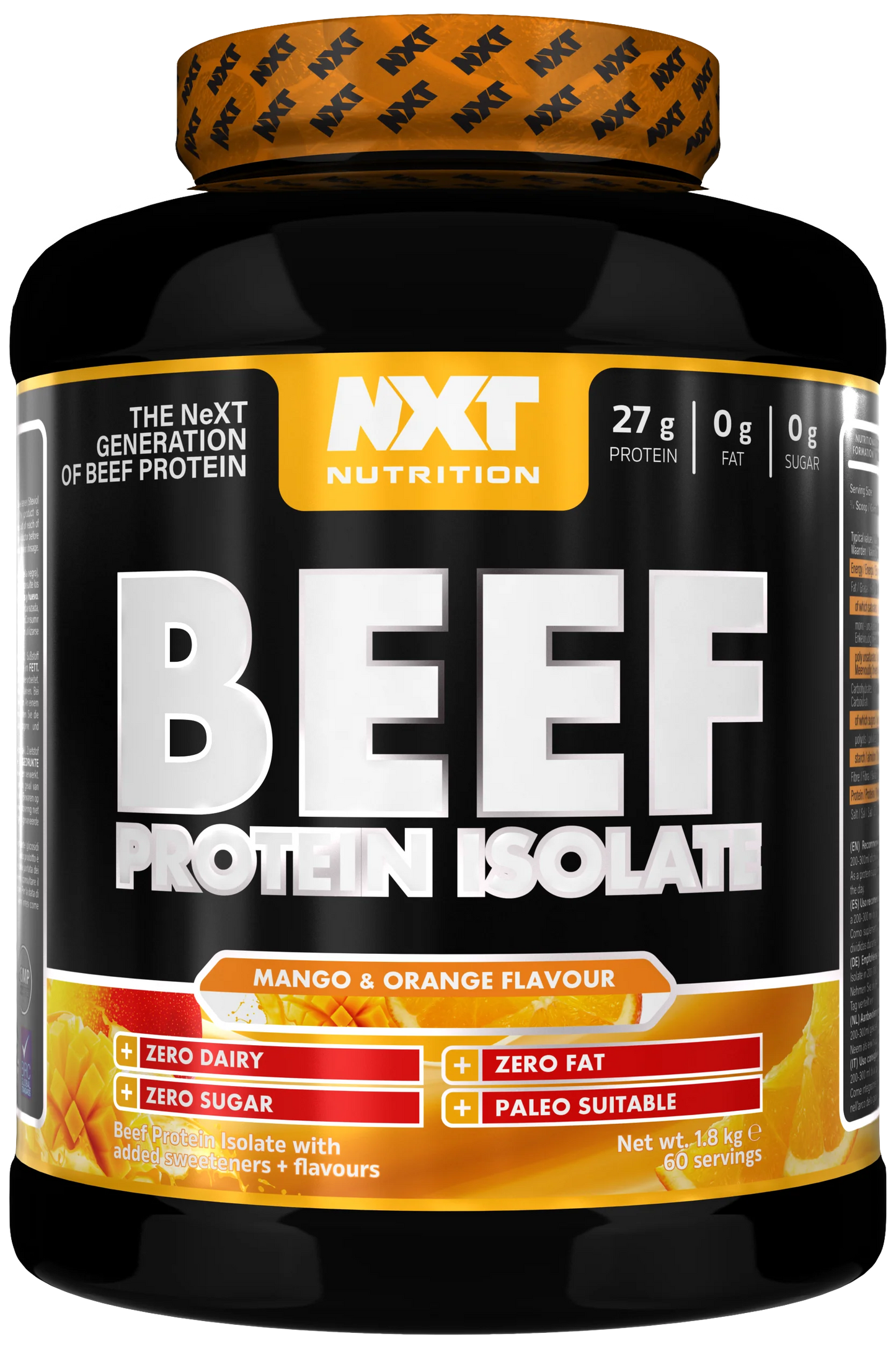 NXT - Beef Isolate | 60 Servings