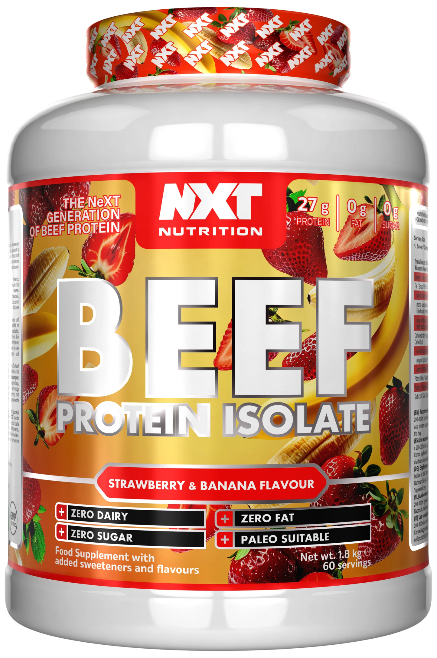 NXT - Beef Isolate | 60 Servings