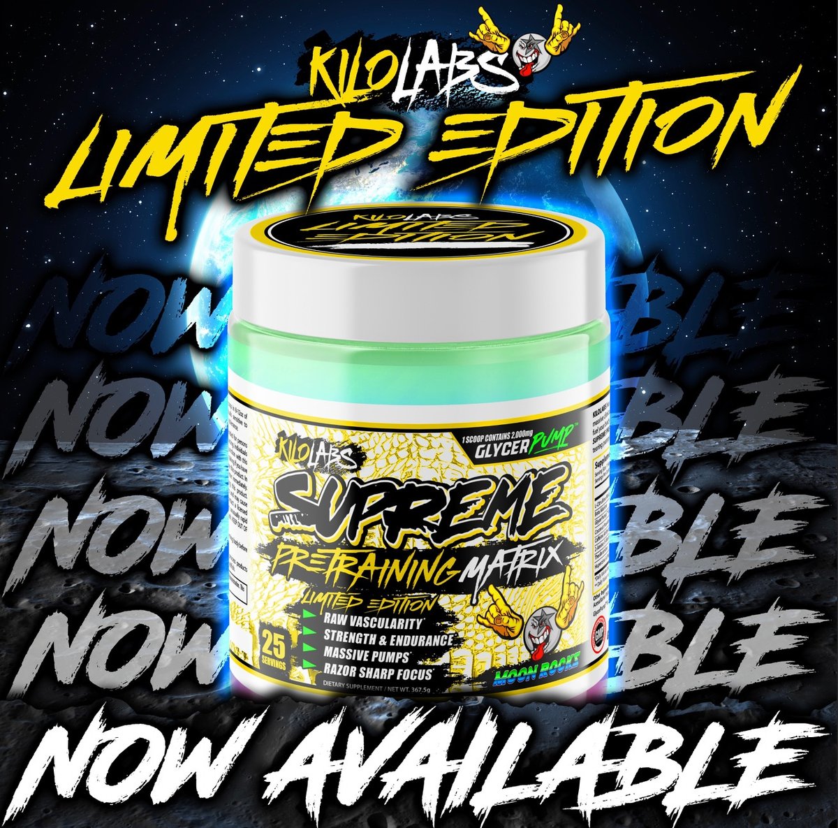 Kilo Labs - Supreme Pre-Workout | 25 Servings