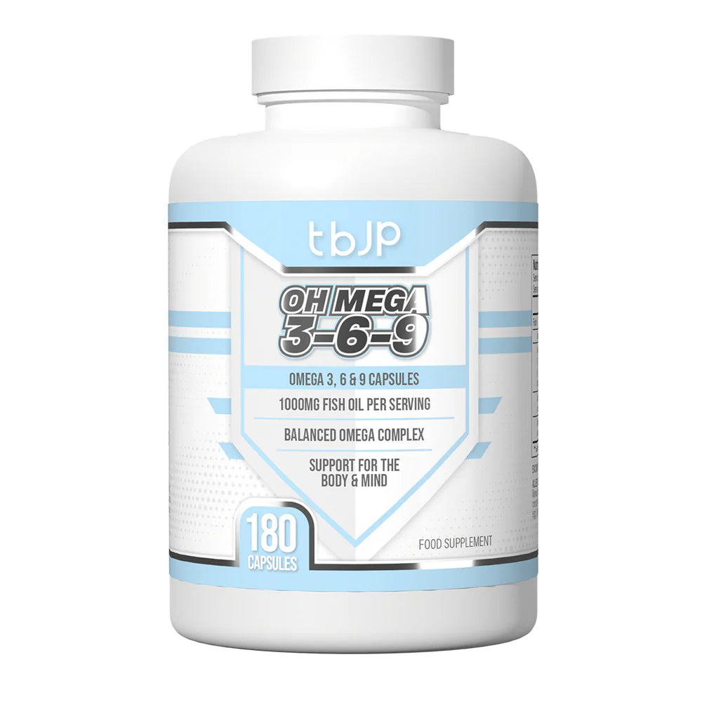 TrainedbyJP - OH-Mega 3-6-9 | 180 Servings