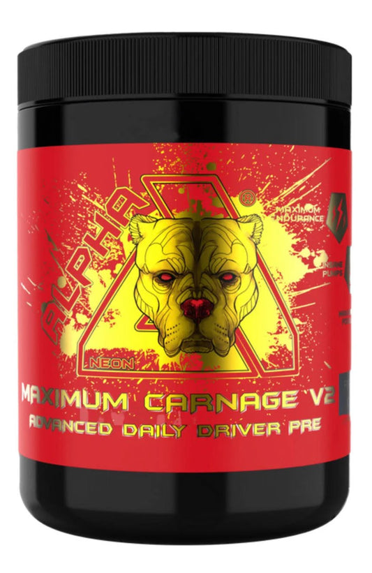 ALPHA NEON - MAXIMUM CARNAGE V2 DAILY DRIVER | 25\50 Servings