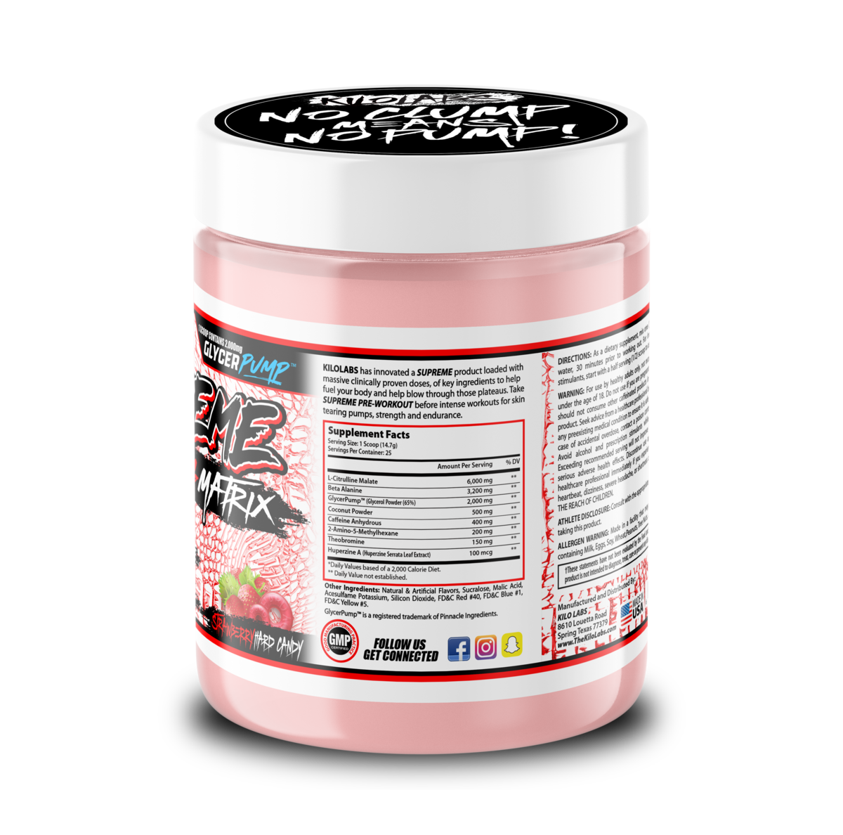 Kilo Labs - Supreme Pre-Workout | 25 Servings