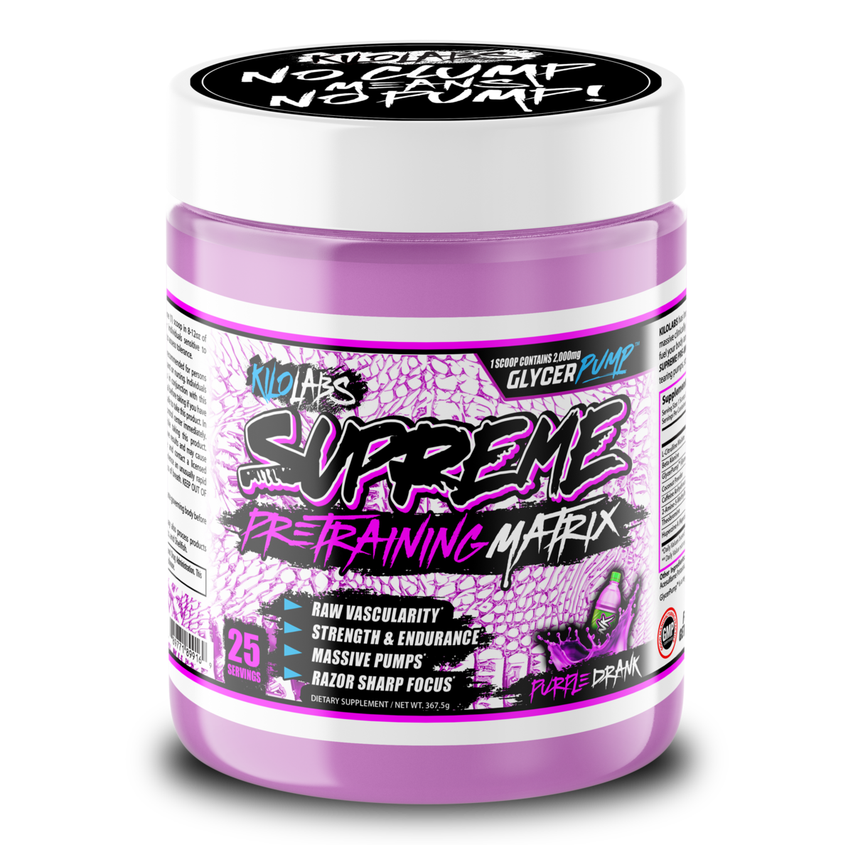 Kilo Labs - Supreme Pre-Workout | 25 Servings