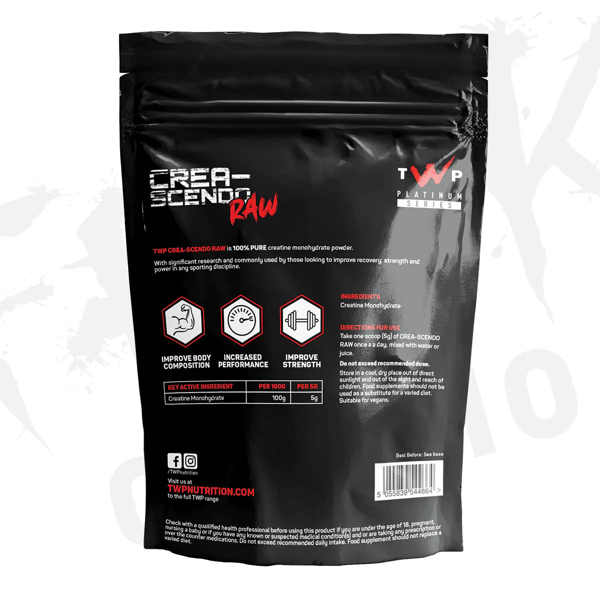Twp - Crea Scendo Raw | 200 Servings