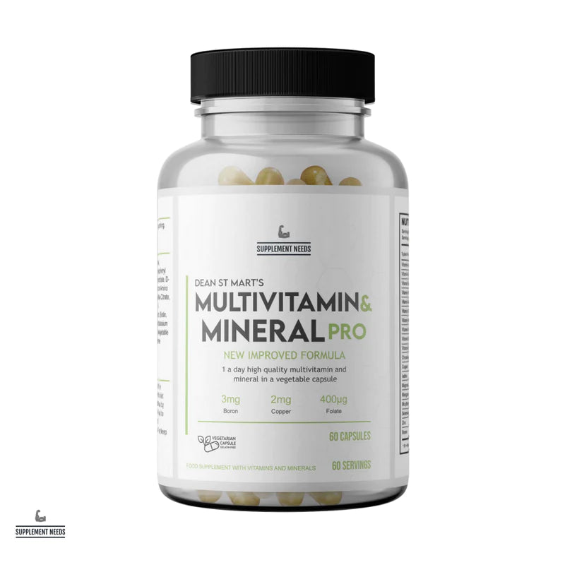 SUPPLEMENT NEEDS - MULTI VITAMIN AND MINERAL PRO | 60 SERVINGS